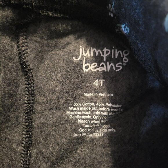 NWT Toddler Girl Jumping Beans Puff Sleeve Crewneck Sweatpants Joggers 4T - Picture 4 of 6